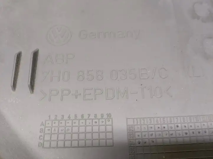 Volkswagen Transporter - Caravelle T5 (2003 - 2009) 7H0858035B Боковая отделка панели приборов — фото 4