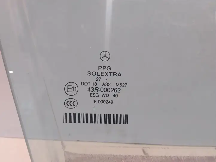 Mercedes-Benz E W212 (2009 - 2016) 43R000262 Стекло передней двери — фото 2