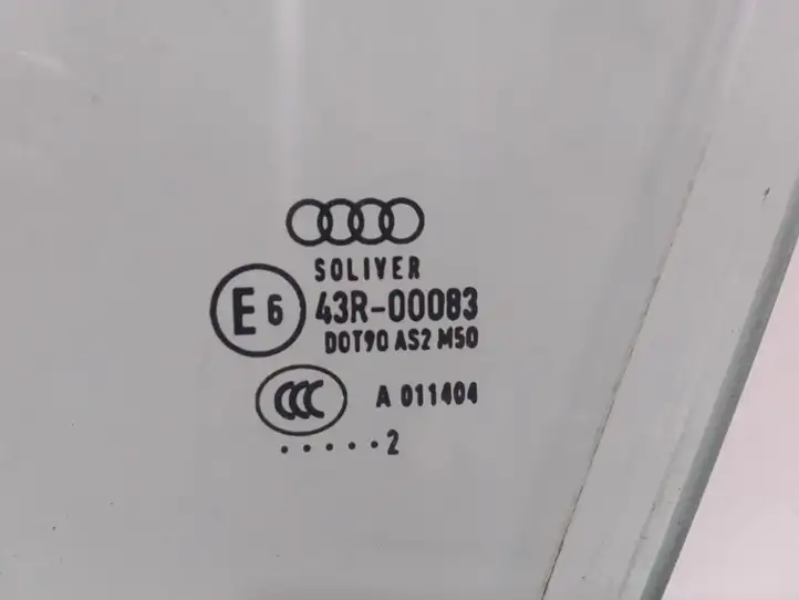 Audi A6 C7 (2011 - 2014) 43R00083 Стекло передней двери — фото 2