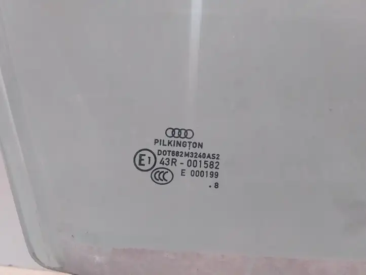 Audi A4 S4 B8 8K (2007 - 2011) 43R0015282 Стекло передней двери — фото 2
