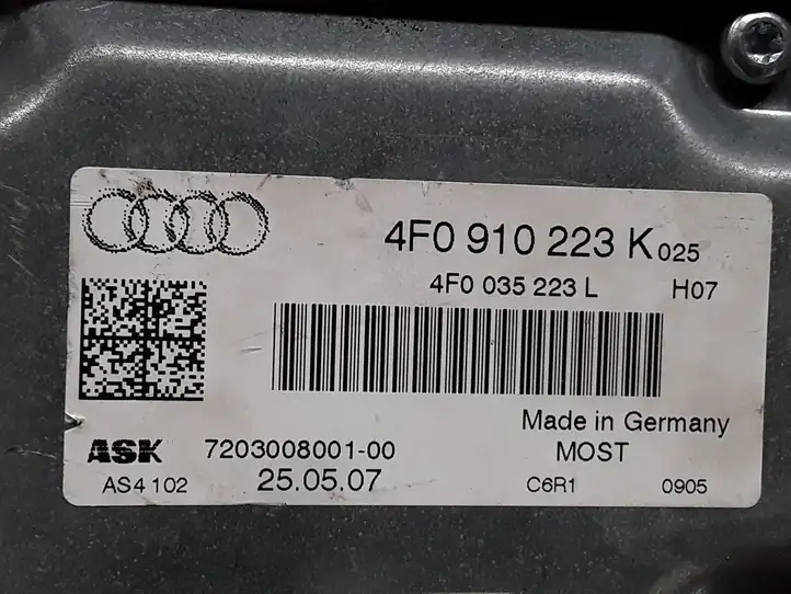 Audi A6 S6 C6 4F (2004 - 2008) 4F0910223K Усилитель звука — фото 3