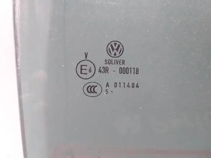 Volkswagen PASSAT B6 (2005 - 2010) 43R000118 Стекло задней двери — фото 2