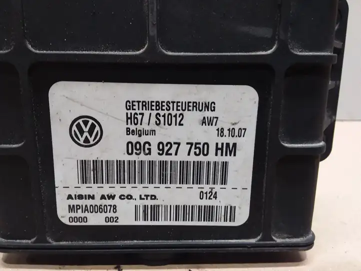 Skoda Roomster (5J) (2010 - 2015) 09G927750HM Блок управления АКПП — фото 2