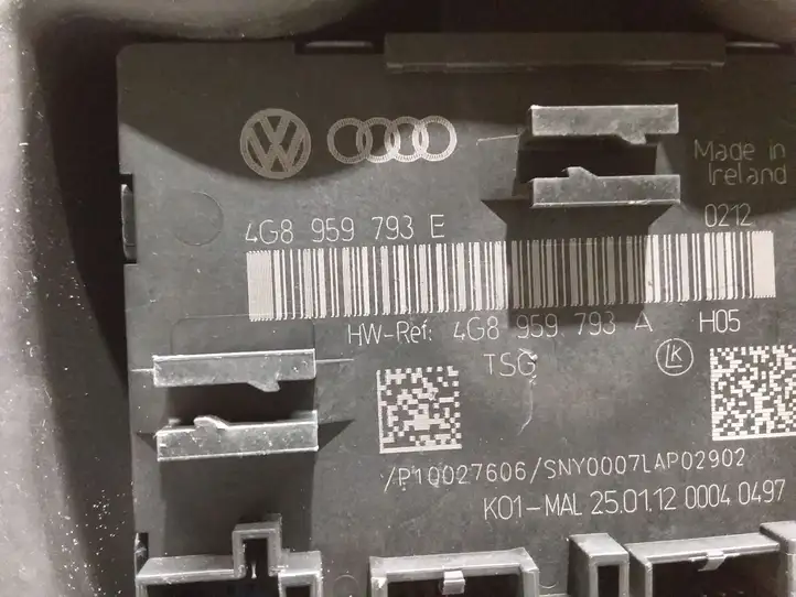 Audi A6 C7 (2011 - 2014) 4G8959793E Блок управления дверью — фото 2