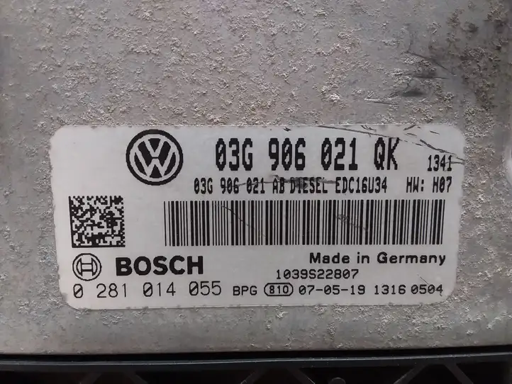 Volkswagen Golf Plus (2004 - 2008) 03G906021QK Блок управления двигателем (ЭБУ) — фото 2