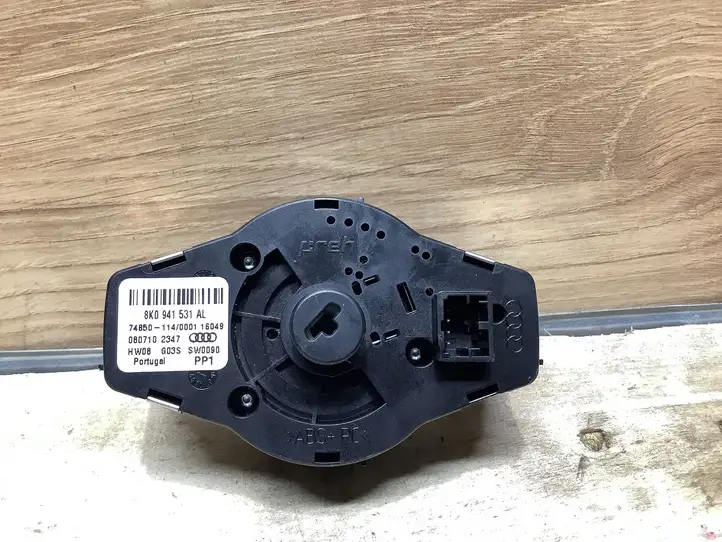 Audi A4 S4 B8 8K (2007 - 2011) 8K0941531AL Включатель фонарей — фото 2