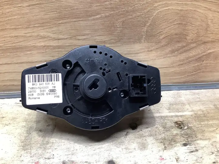 Audi A4 S4 B8 8K (2007 - 2011) 8K0941531AJ Включатель фонарей — фото 2