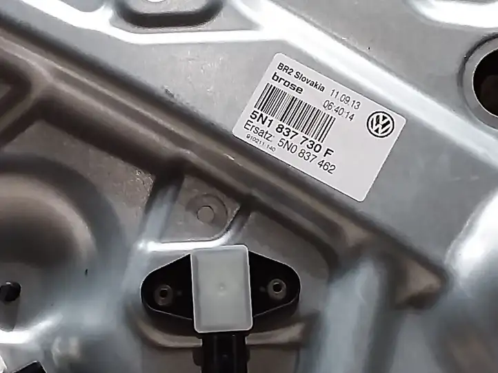 Volkswagen Tiguan (2011 - 2016) 5N1837730F Электростеклоподъемник передний (комплект) — фото 2