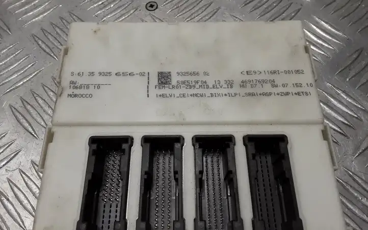 BMW 3 F30 F35 F31 (2012 - 2018) 61359325656 Модуль комфорта — фото 3
