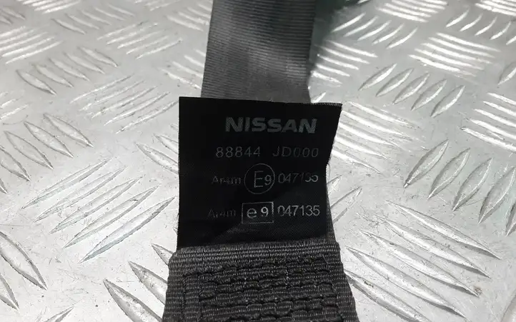 Nissan Qashqai (2006 - 2010) 88844JD000 Задний ремень безопасности — фото 4