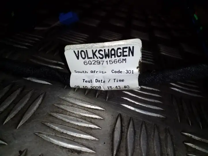 Volkswagen Polo V 6R (2009 - 2015) 6Q2971566M Прочая электропроводка — фото 2