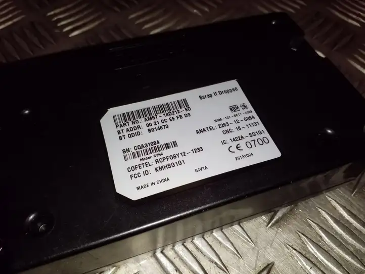 Ford Focus (2011 - 2015) AM5T14D212E Bluetooth модуль — фото 2