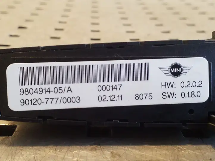 Mini Cooper Countryman R60 (2010 - 2016) 9804914 Выключатель ASR — фото 3