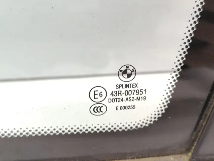 BMW 5 E60 E61 (2004 - 2010) 43R007951 Заднее боковое стекло — фото 6