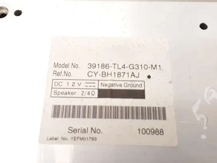 Honda Accord (2008 - 2016) 39186TL4G310M1 Усилитель звука — фото 2