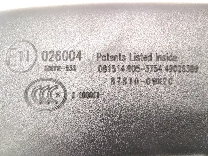 Toyota RAV 4 (XA40) (2012 - 2018) 878100WK20 Салонное зеркало заднего вида — фото 8
