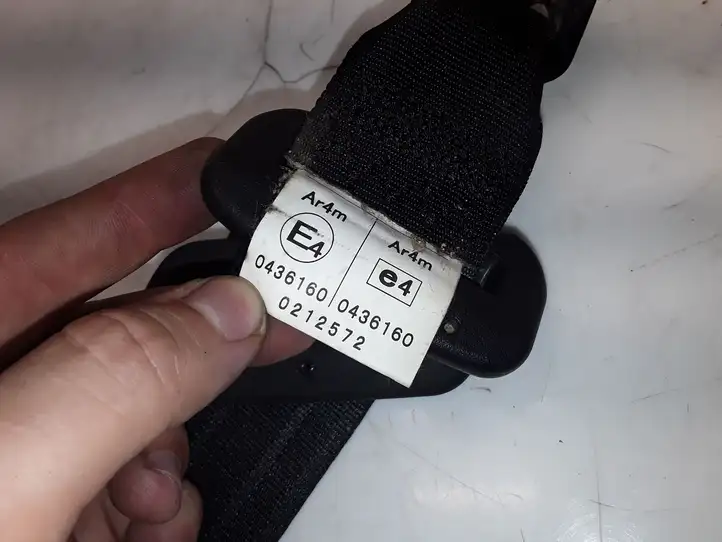 Mazda 2 (2007 - 2010) T86236T Задний ремень безопасности — фото 3