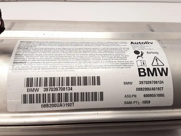 BMW 5 E60 E61 (2004 - 2010) 397039708134 Подушка безопасности пассажира — фото 4