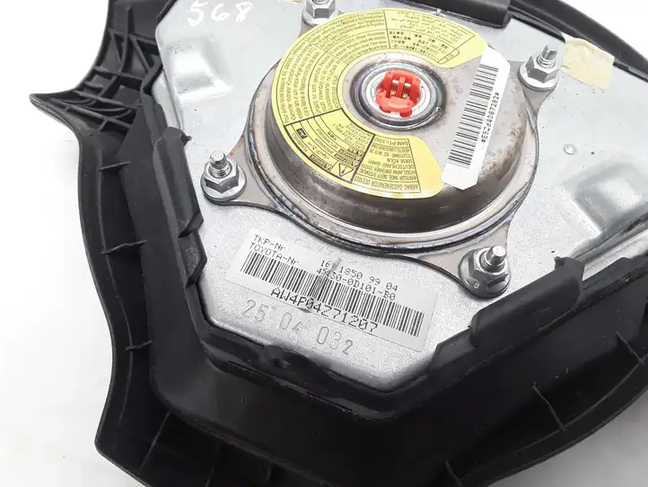 Toyota Yaris (2005 - 2009) 451300D101 Подушка безопасности руля — фото 6
