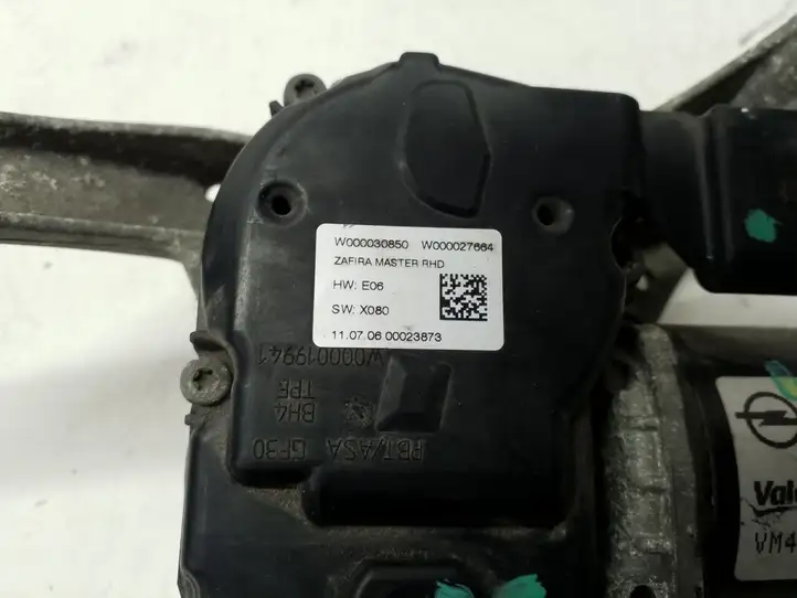 Opel Zafira B (2008 - 2014) W000027366 Двигатель стеклоочистителей — фото 5