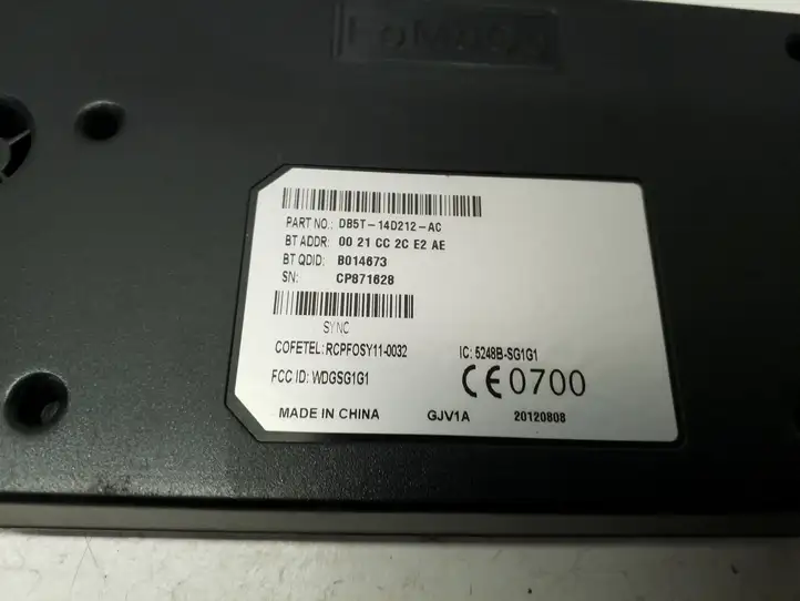 Ford Focus (2011 - 2015)  DB5T14D212AC Модуль «Bluetooth»