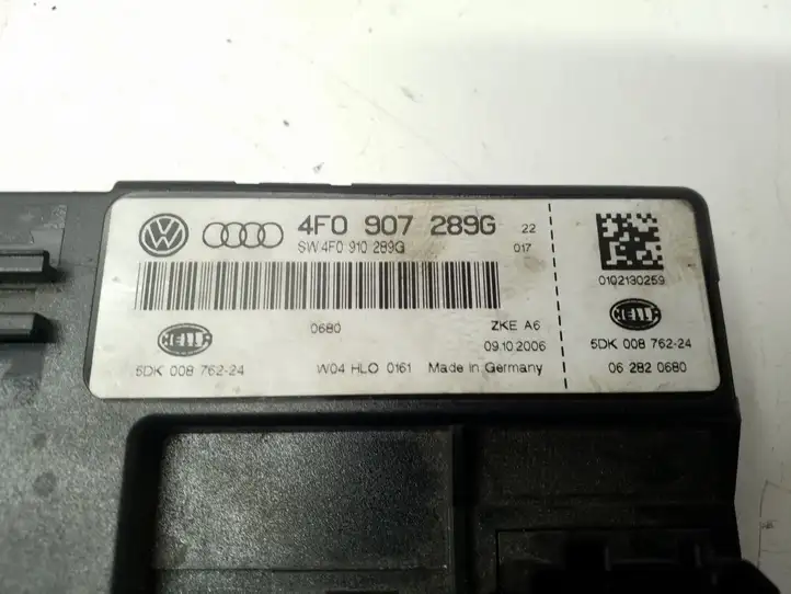 Audi A6 S6 C6 4F (2004 - 2008) 4F0907289G Модуль комфорта — фото 4