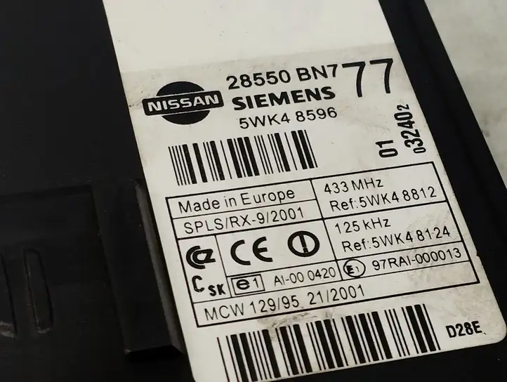 Nissan (2000 - 2006) 28550BN7 Модуль комфорта — фото 2