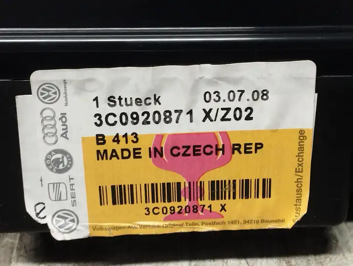 Volkswagen PASSAT B6 (2005 - 2010)  3C0920871X Спидометр (приборный щиток)