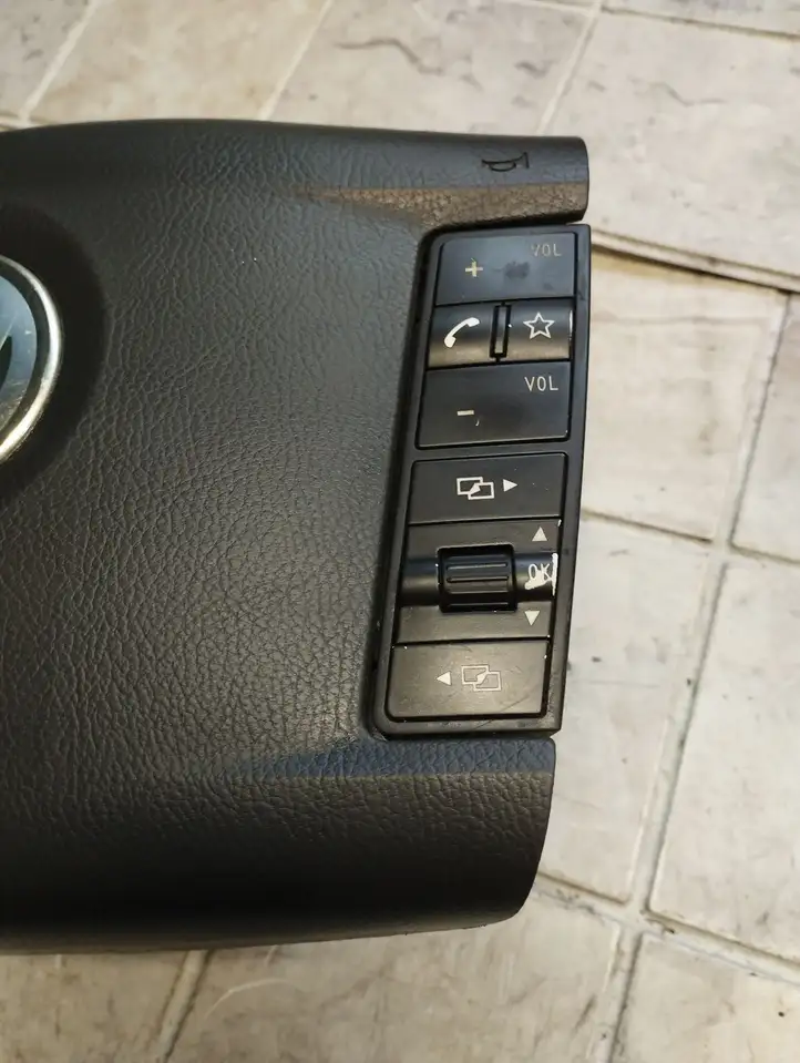 Volkswagen Touareg I (2002 - 2010) 7L6880201CT Подушка безопасности руля — фото 8