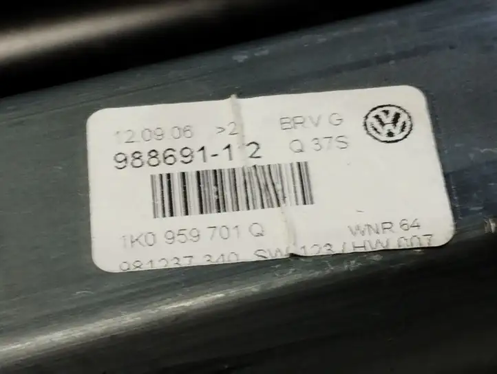Volkswagen PASSAT B6 (2005 - 2010) 0637422356 Электростеклоподъемник передний (комплект) — фото 2