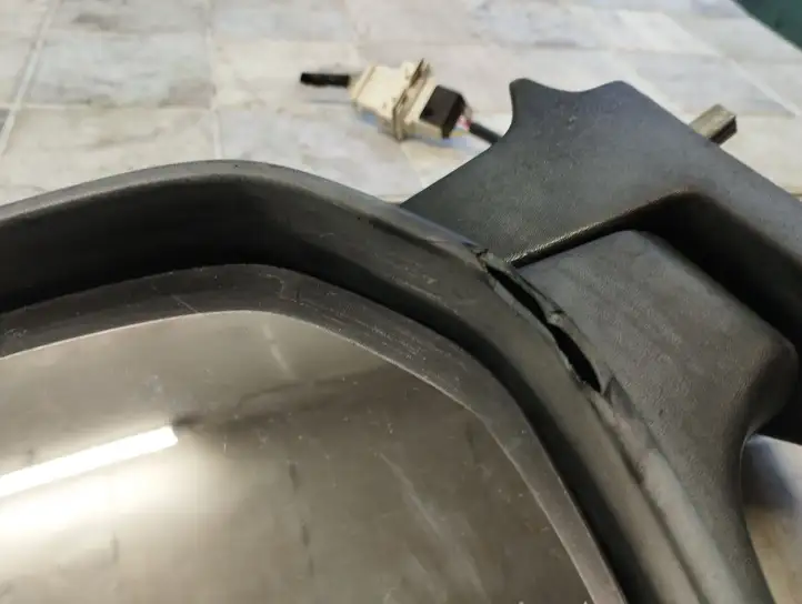 Citroen Berlingo (2003 - 2007)  96366861XT Зеркало боковое с электрическим приводом