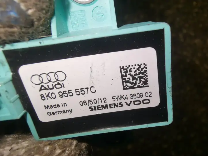 Audi A4 S4 B8 8K (2011 - 2015) 8K0955557C Датчик удара SRS — фото 2