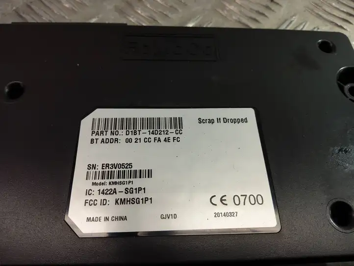 Ford C-MAX II (2010 - 2015) D1BT14D212CC Bluetooth модуль — фото 4