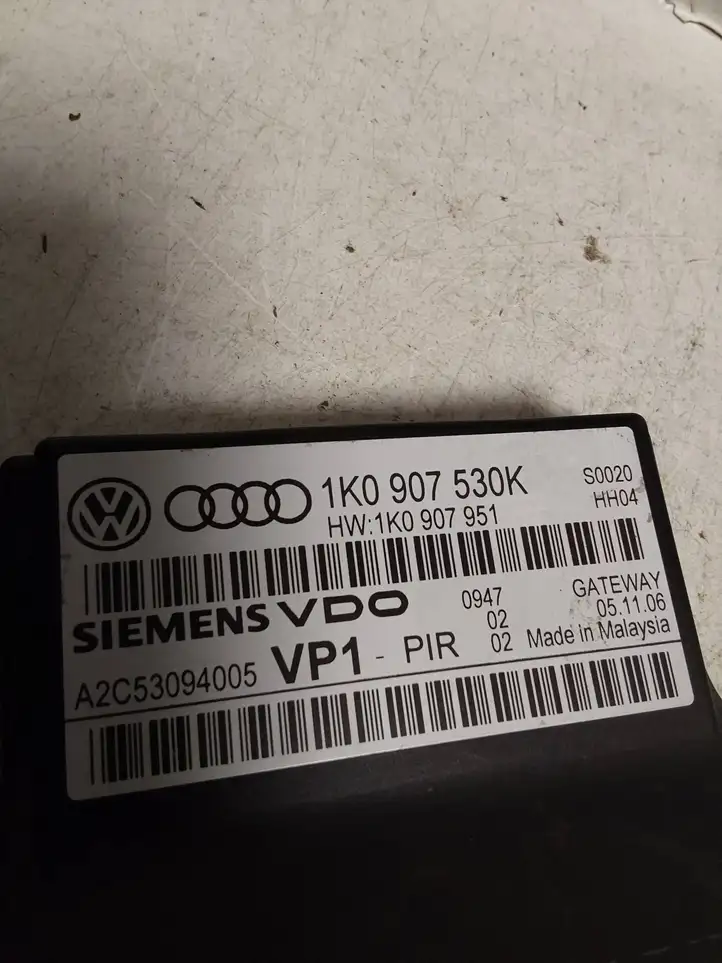 Volkswagen Touran I (2003 - 2010) 1K0907530K Модуль Gateway — фото 2
