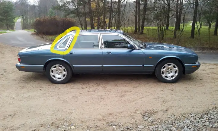 Jaguar XJ X308 (1998 - 2002) Заднее боковое стекло — фото 5
