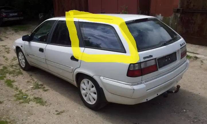Citroen Xantia (1998 - 2002) Заднее боковое стекло — фото 2