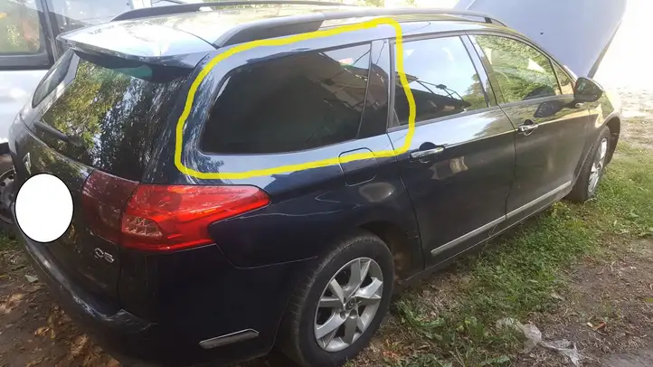 Citroen C5 (2008 - 2017) AS3 Заднее боковое стекло — фото 2