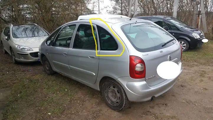 Citroen Xsara Picasso (1999 - 2012) AS3 Заднее боковое стекло — фото 2