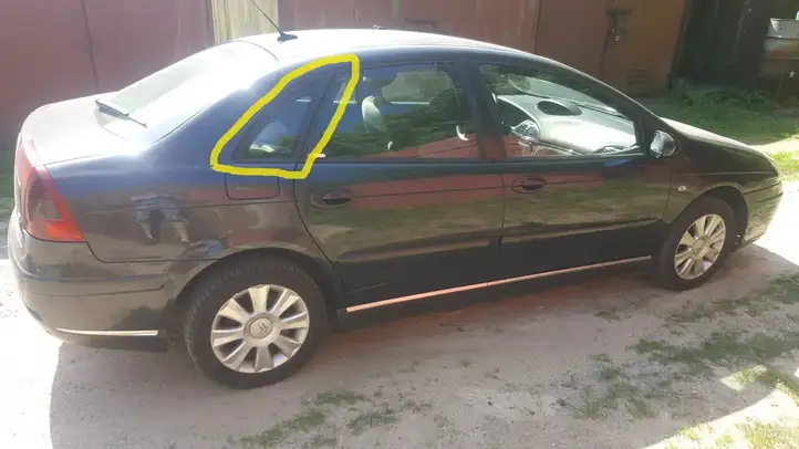 Citroen C5 (2004 - 2008) Заднее боковое стекло — фото 2