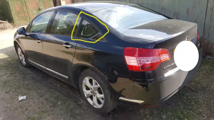 Citroen C5 (2008 - 2017) Заднее боковое стекло — фото 2