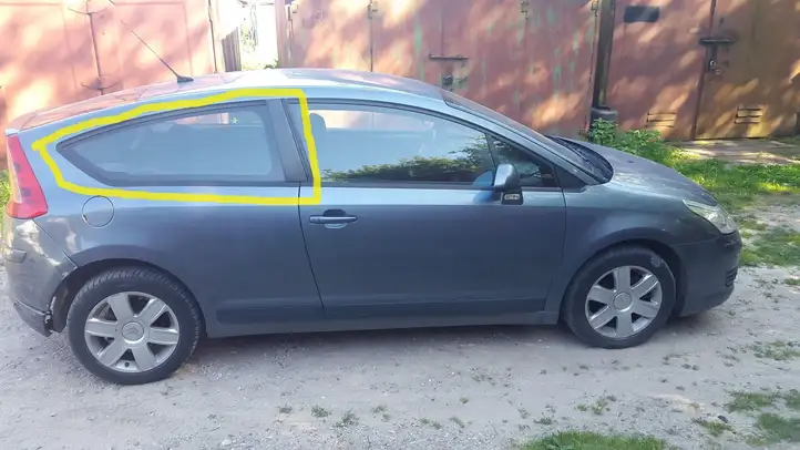 Citroen C4 (2004 - 2008) Заднее боковое стекло — фото 3