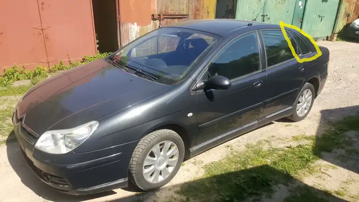 Citroen C5 (2004 - 2008) Заднее боковое стекло — фото 2