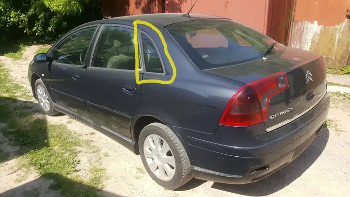 Citroen C5 (2004 - 2008) Заднее боковое стекло — фото 3