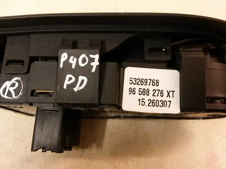 Peugeot 407 (2004 - 2011) 96588276XT Кнопка стеклоподъемников — фото 2