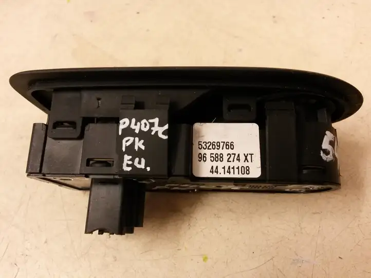 Peugeot 407 (2004 - 2011) 96588274XT Кнопка стеклоподъемников — фото 2