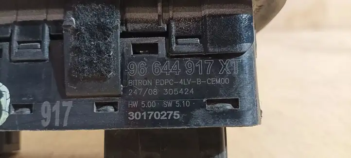 Citroen C5 (2008 - 2017) 96644917XT Кнопка стеклоподъемников — фото 11