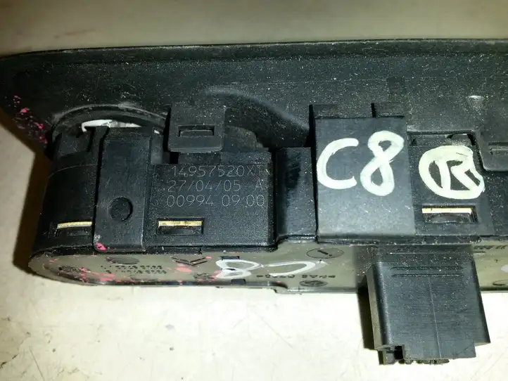 Citroen C8 (2002 - 2008) 14957520XT Кнопка стеклоподъемников — фото 2