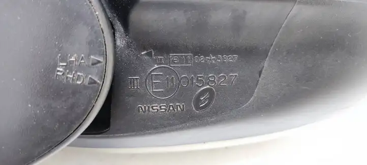 Nissan Almera N16 (2000 - 2010) E11015827 Боковое зеркало с электроприводом — фото 2