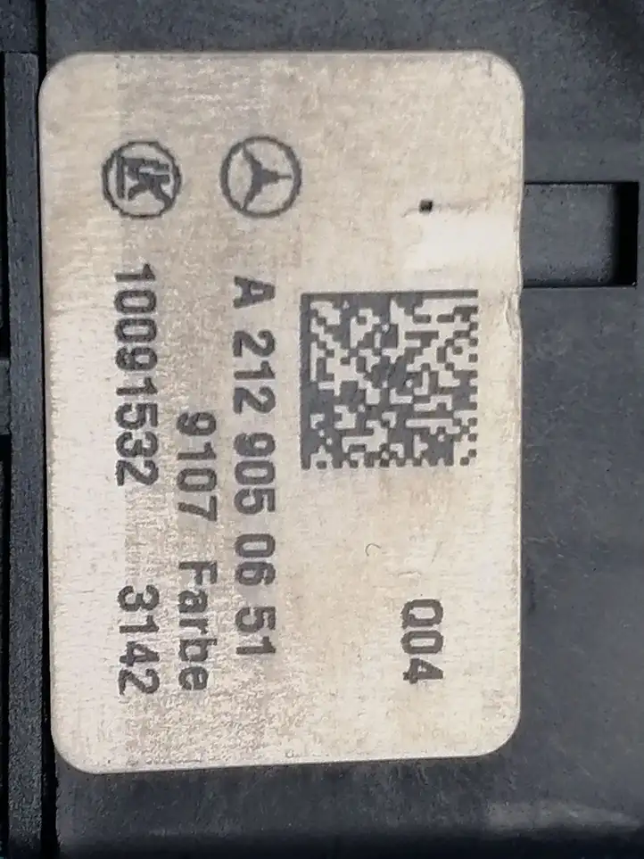 Mercedes-Benz E W212 (2009 - 2016) a2129050651 Включатель фонарей — фото 7