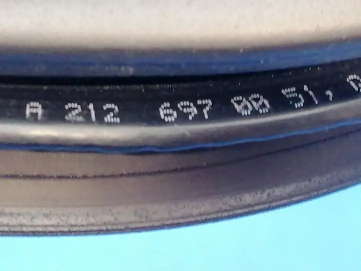 Mercedes-Benz E W212 (2009 - 2016) A2126970051 Уплотнитель передней двери (кузов) — фото 6